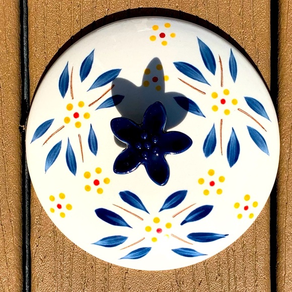 TEMP-TATIONS OLD WORLD 3-PIECE DAIRY TRIO BLUE - Picture 8 of 11